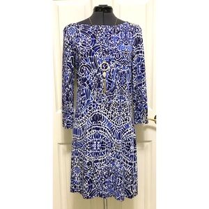 Lilly Pulitzer Sophie Dress Indigo Home Slice